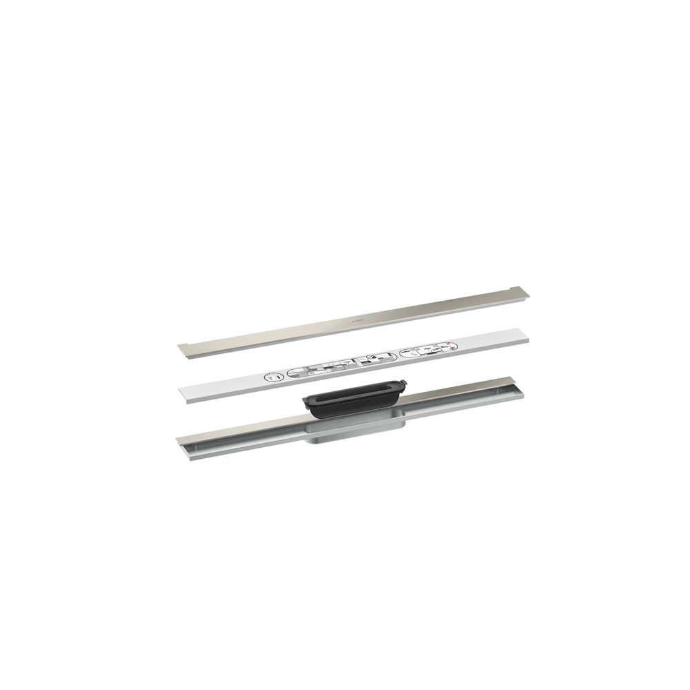 Hansgrohe AXOR Drain Fertigset Duschrinne 700mm zur Wandmontage, 55l/min, Edelstahl... HANSGROHE-42525800 4059625481080 (Abb. 2)