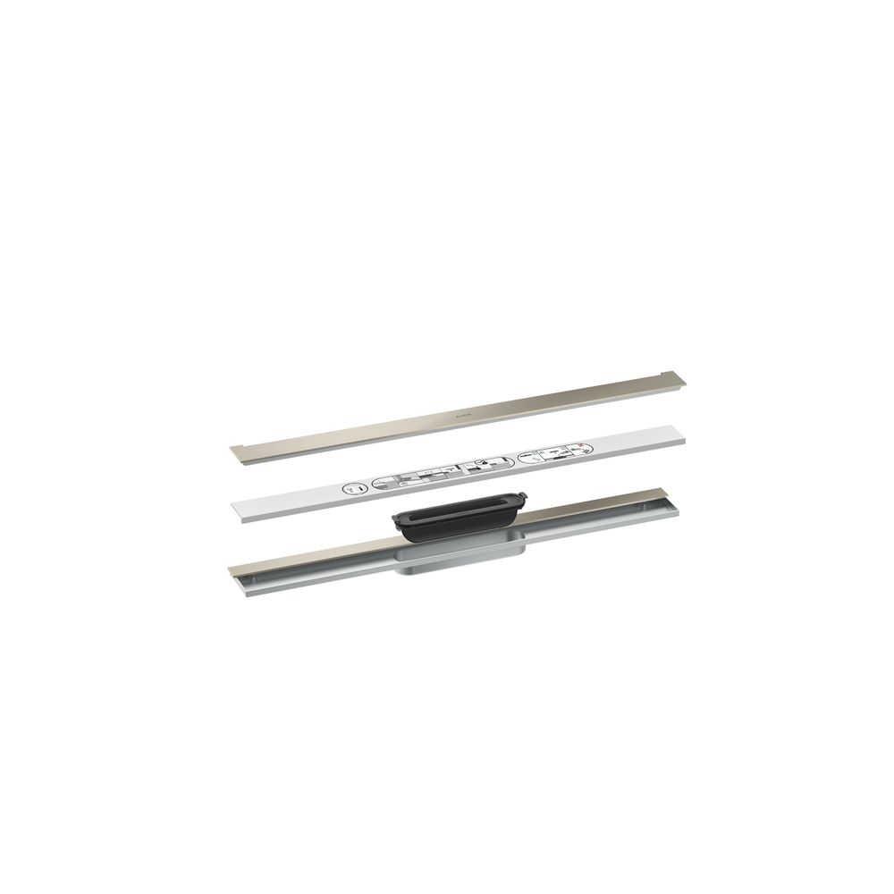 Hansgrohe AXOR Drain Fertigset Duschrinne 700mm zur Wandmontage, 55l/min, Brushed N... HANSGROHE-42525820 4059625496473 (Abb. 2)