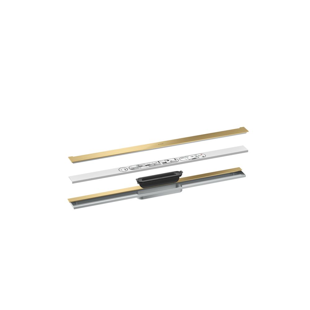 Hansgrohe AXOR Drain Fertigset Duschrinne 800mm zur Wandmontage, 55l/min, Brushed G... HANSGROHE-42526250 4059625496527 (Abb. 5)