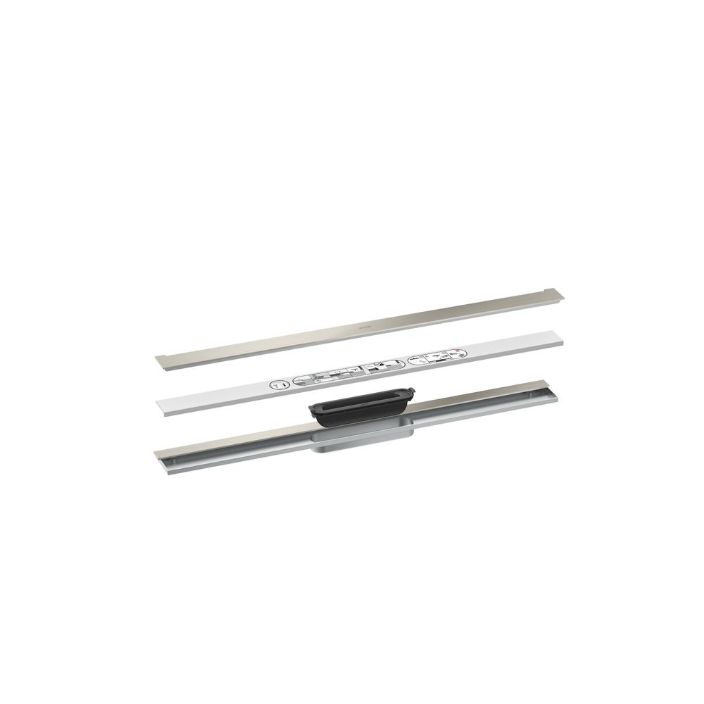 Hansgrohe AXOR Drain Fertigset Duschrinne 800mm zur Wandmontage, 55l/min, Edelstahl... HANSGROHE-42526800 4059625469217 (Abb. 2)