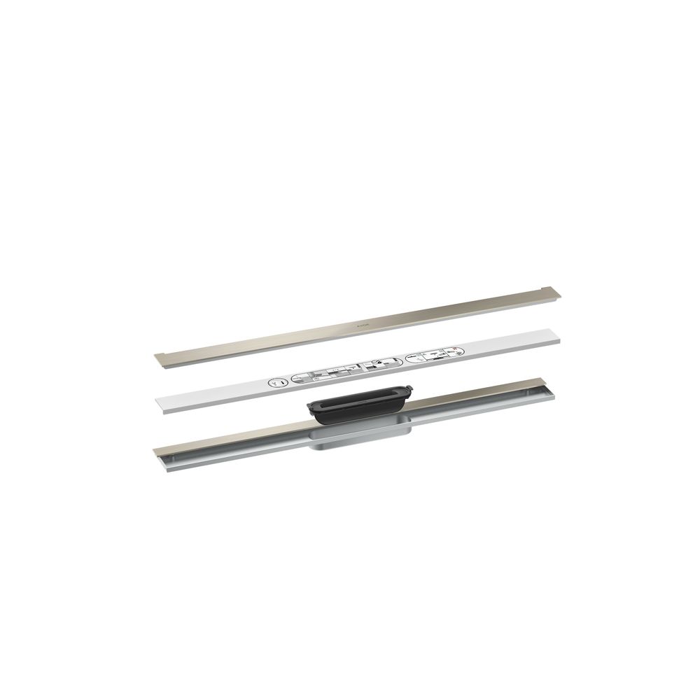 Hansgrohe AXOR Drain Fertigset Duschrinne 800mm zur Wandmontage, 55l/min, Brushed N... HANSGROHE-42526820 4059625496534 (Abb. 2)