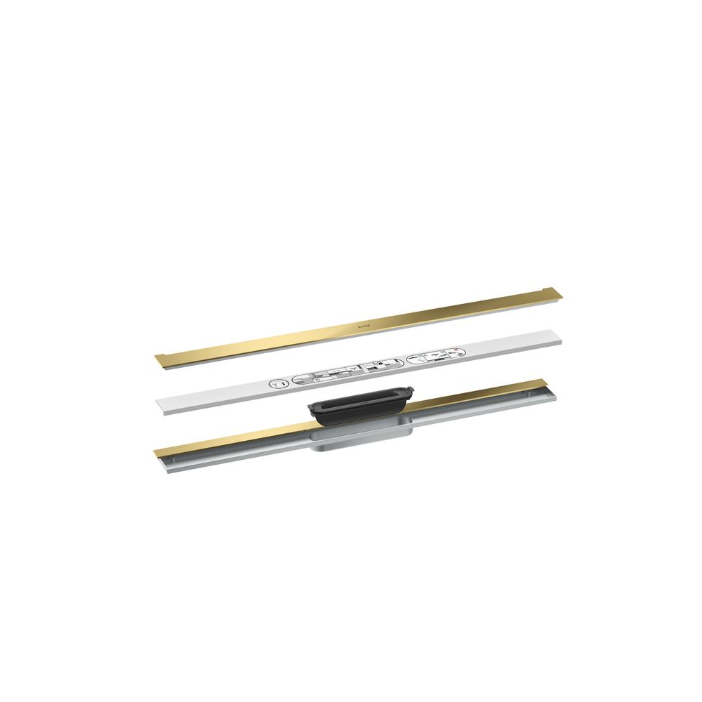 Hansgrohe AXOR Drain Fertigset Duschrinne 800mm zur Wandmontage, 55l/min, Polished ... HANSGROHE-42526990 4059625480878 (Abb. 2)