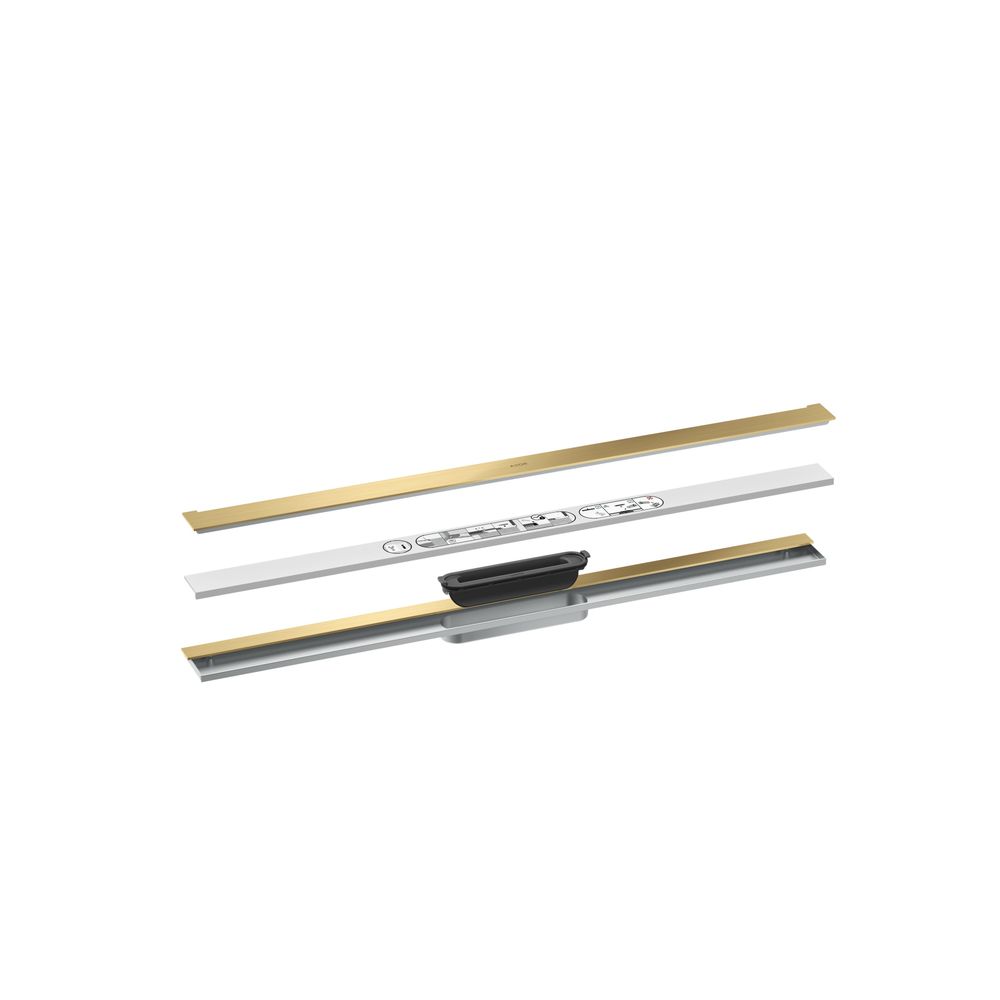 Hansgrohe AXOR Drain Fertigset Duschrinne 900mm zur Wandmontage, 55l/min, Brushed G... HANSGROHE-42527250 4059625496589 (Abb. 2)
