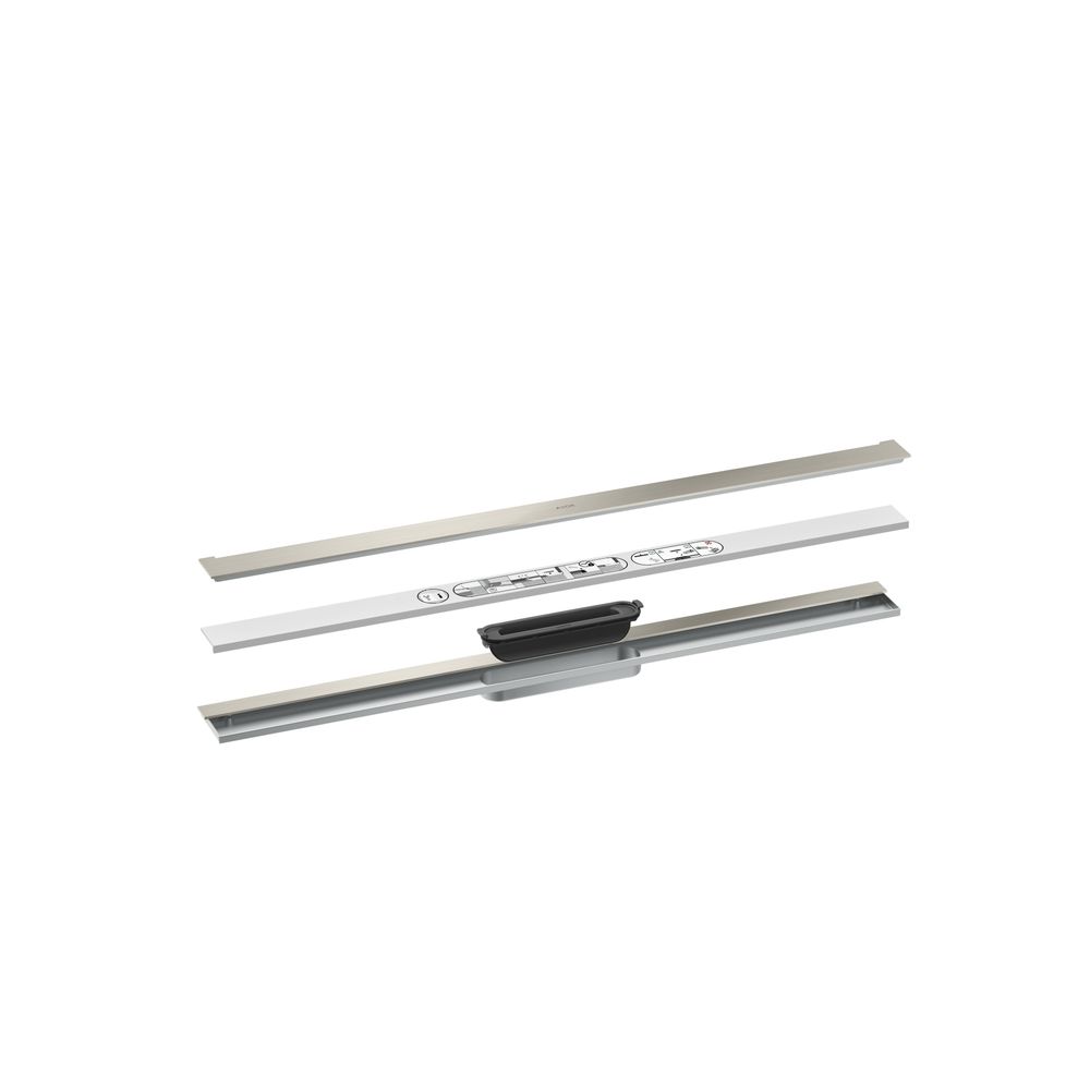 Hansgrohe AXOR Drain Fertigset Duschrinne 900mm zur Wandmontage, 55l/min, Edelstahl... HANSGROHE-42527800 4059625480717 (Abb. 2)