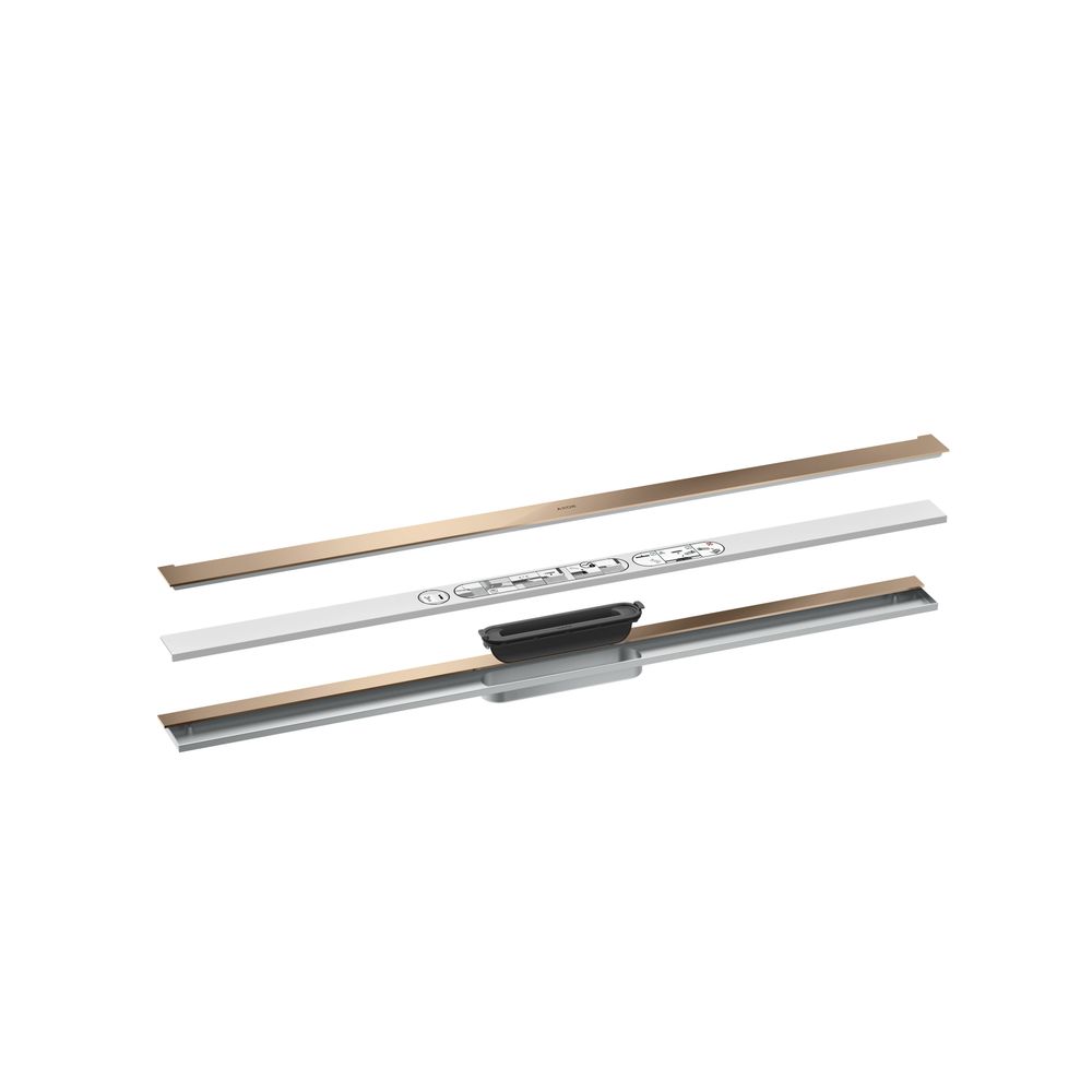Hansgrohe AXOR Drain Fertigset Duschrinne 1000mm zur Wandmontage, 55l/min, Polished... HANSGROHE-42528300 4059625496787 (Abb. 2)