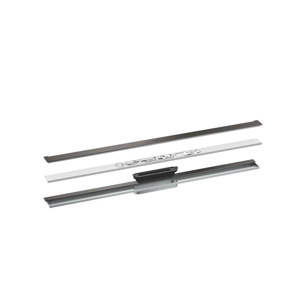 Hansgrohe AXOR Drain Fertigset Duschrinne 1000mm zur Wandmontage, 55l/min, Brushed ... HANSGROHE-42528340 4059625481592 (Abb. 2)