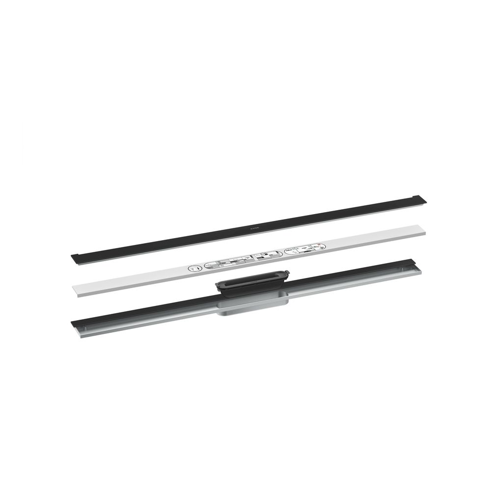 Hansgrohe AXOR Drain Fertigset Duschrinne 1000mm zur Wandmontage, 55l/min, Mattschw... HANSGROHE-42528670 4059625481561 (Abb. 2)