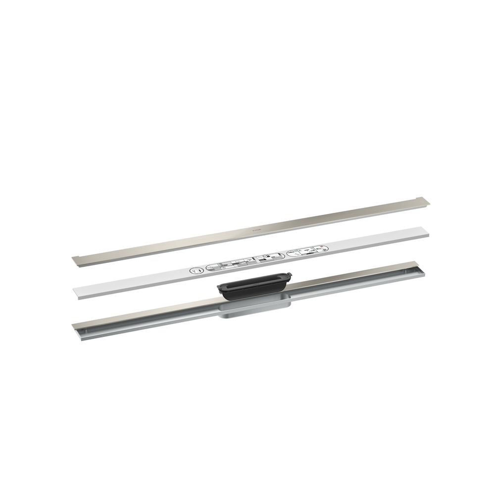 Hansgrohe AXOR Drain Fertigset Duschrinne 1000mm zur Wandmontage, 55l/min, Edelstah... HANSGROHE-42528800 4059625454831 (Abb. 2)