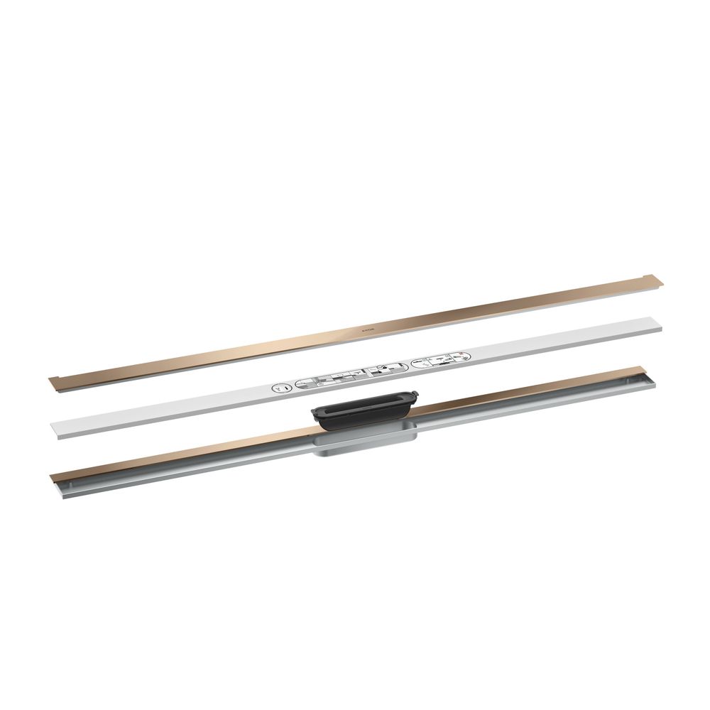 Hansgrohe AXOR Drain Fertigset Duschrinne 1200mm zur Wandmontage, 55l/min, Polished... HANSGROHE-42529300 4059625496848 (Abb. 2)