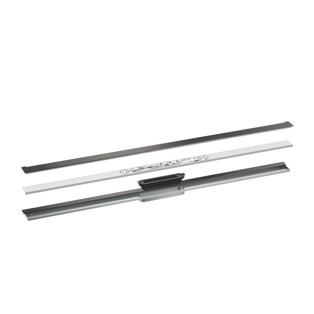 Hansgrohe AXOR Drain Fertigset Duschrinne 1200mm zur Wandmontage, 55l/min, Brushed ... HANSGROHE-42529340 4059625481417 (Abb. 2)
