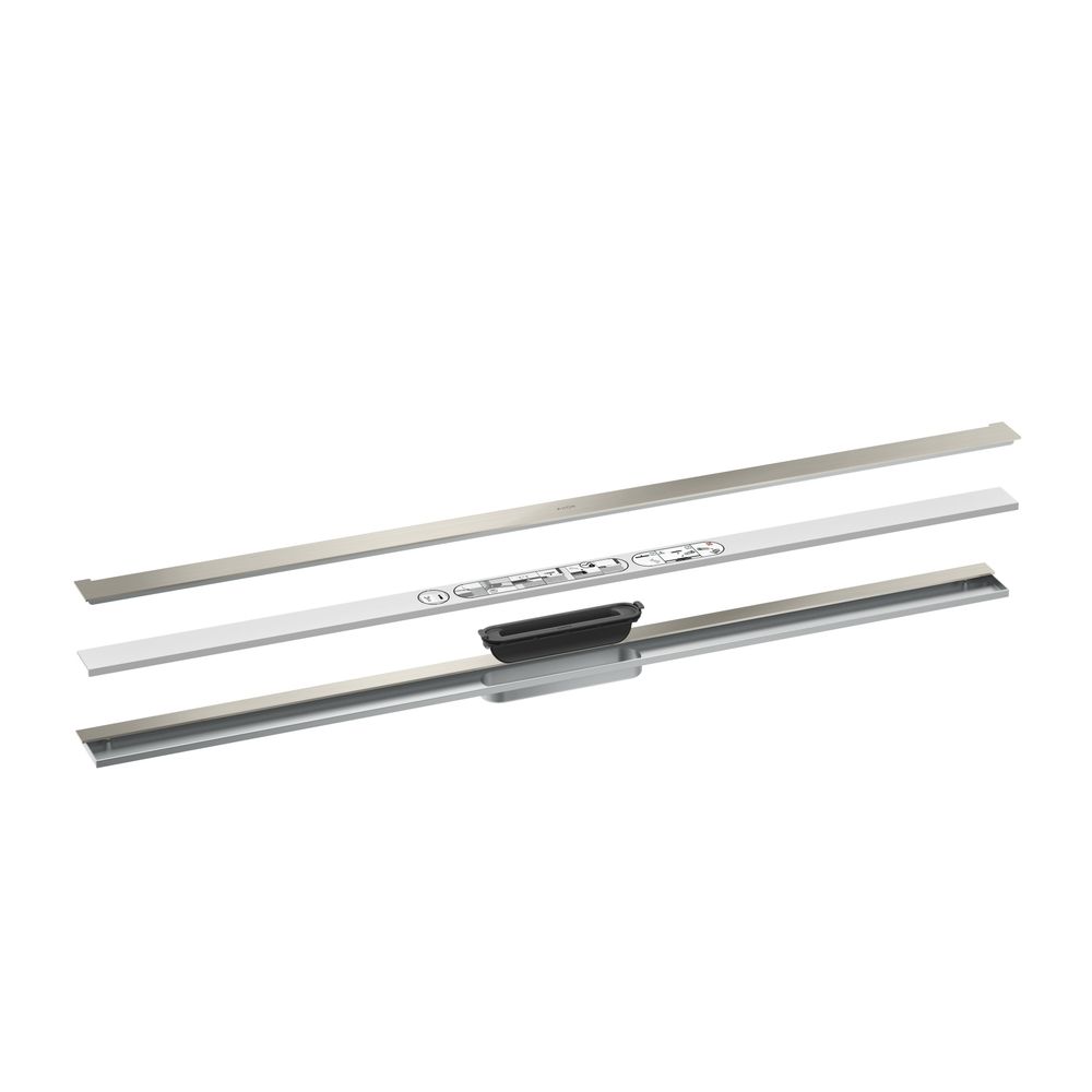Hansgrohe AXOR Drain Fertigset Duschrinne 1200mm zur Wandmontage, 55l/min, Edelstah... HANSGROHE-42529800 4059625481325 (Abb. 2)