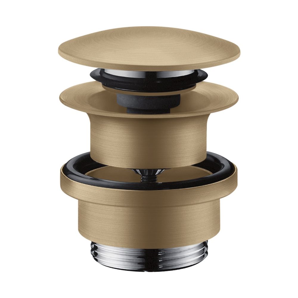 hansgrohe Garnitur Push-Open DN 32, Bronze gebürstet, für Waschtisch- und Bidetmisc... HANSGROHE-50100140 4011097820125 (Abb. 2)