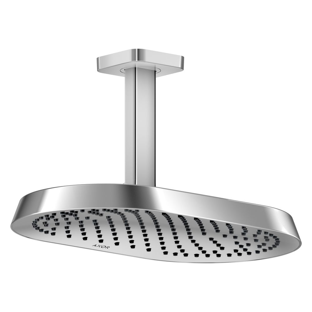Hansgrohe AXOR ShowerSphere Kopfbrause, 6,7l/min, 370x220mm, 2jet, EcoSmart, Decken... HANSGROHE-39758000 4059625627617 (Abb. 2)
