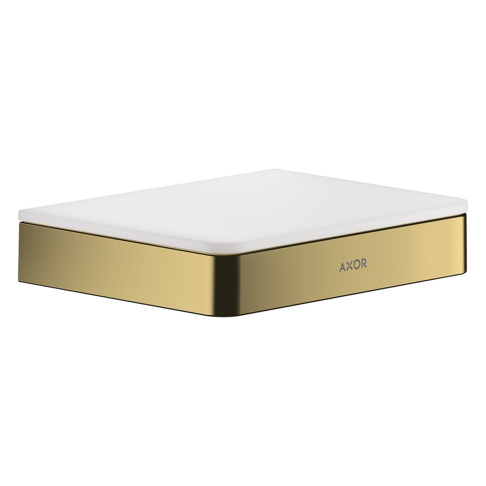 Hansgrohe AXOR Universal Softsquare Ablage 150mm, Sicherheitsglas, Polished Gold Op... HANSGROHE-42840990 4059625083826 (Abb. 2)