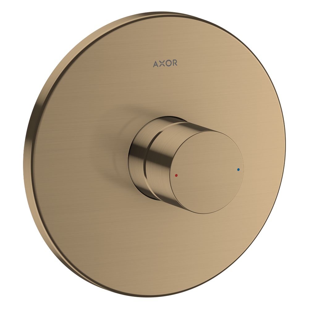 Hansgrohe AXOR Uno Einhebel-Brausemischer Unterputz, 29l/min, Zerogriff, Brushed Br... HANSGROHE-45605140 4059625019160 (Abb. 2)