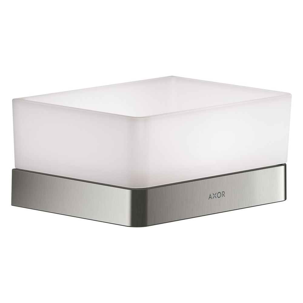Hansgrohe AXOR Universal Softsquare Ablage 150x70mm, Glas/Metall, für Dusche, Edels... HANSGROHE-42802800 4011097823010 (Abb. 2)