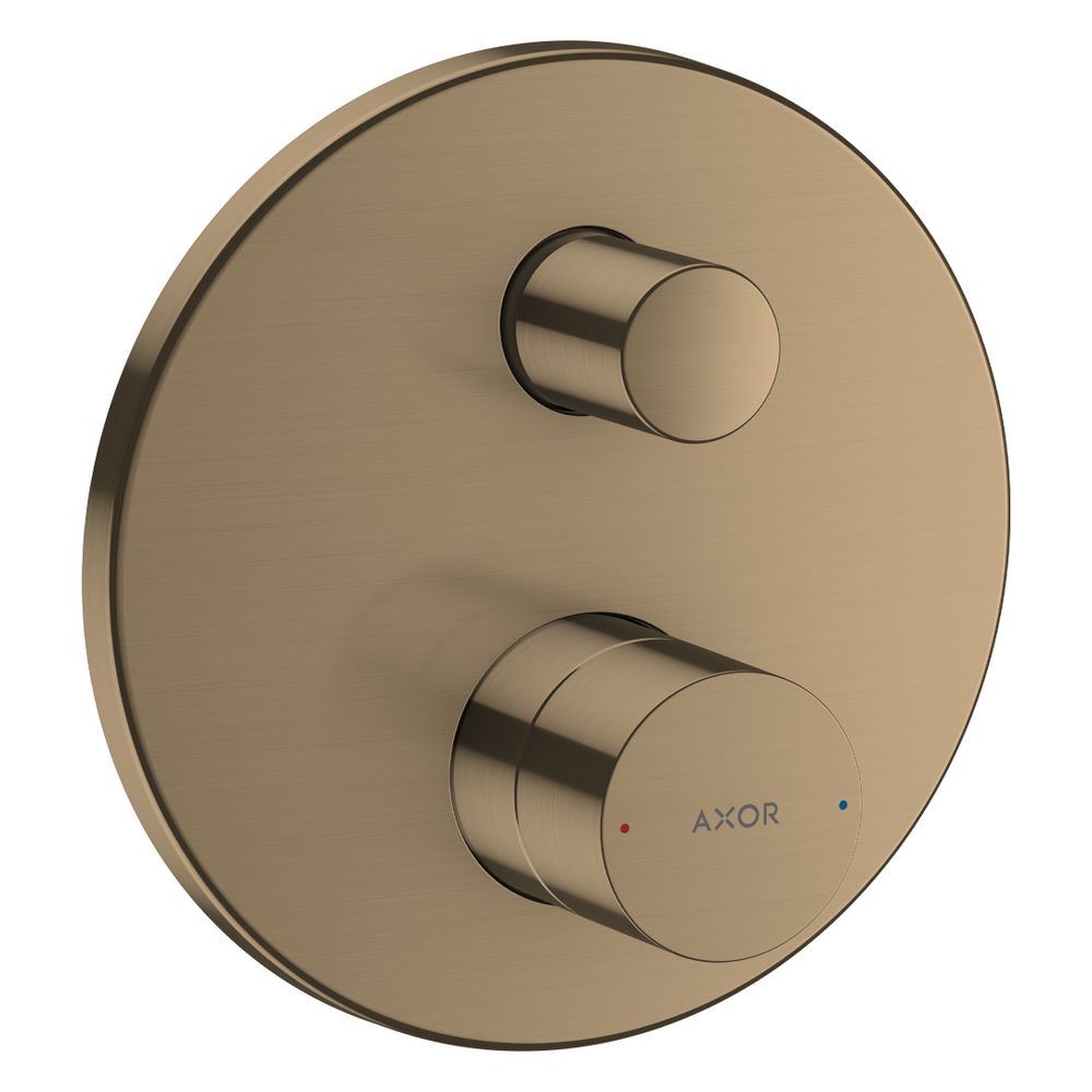 Hansgrohe AXOR Uno Einhebel-Wannenmischer Unterputz, 28l/min, Zerogriff, Brushed Br... HANSGROHE-45405140 4059625018903 (Abb. 2)