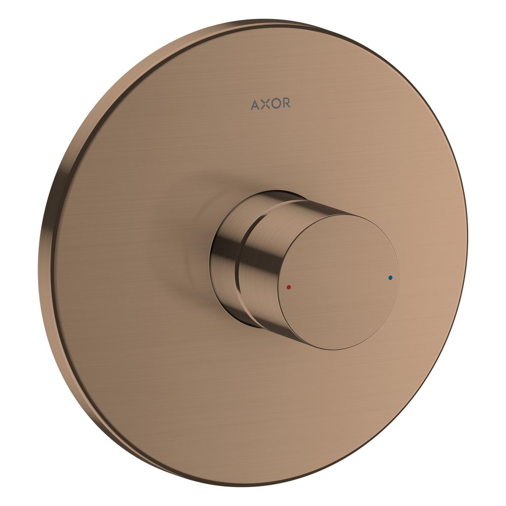 Hansgrohe AXOR Uno Einhebel-Brausemischer Unterputz, 29l/min, Zerogriff, Brushed Re... HANSGROHE-45605310 4059625019191 (Abb. 2)