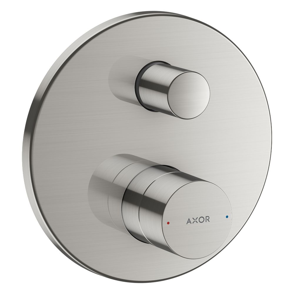 Hansgrohe AXOR Uno Einhebel-Wannenmischer Unterputz, 28l/min, Zerogriff, Edelstahl ... HANSGROHE-45405800 4059625018941 (Abb. 2)