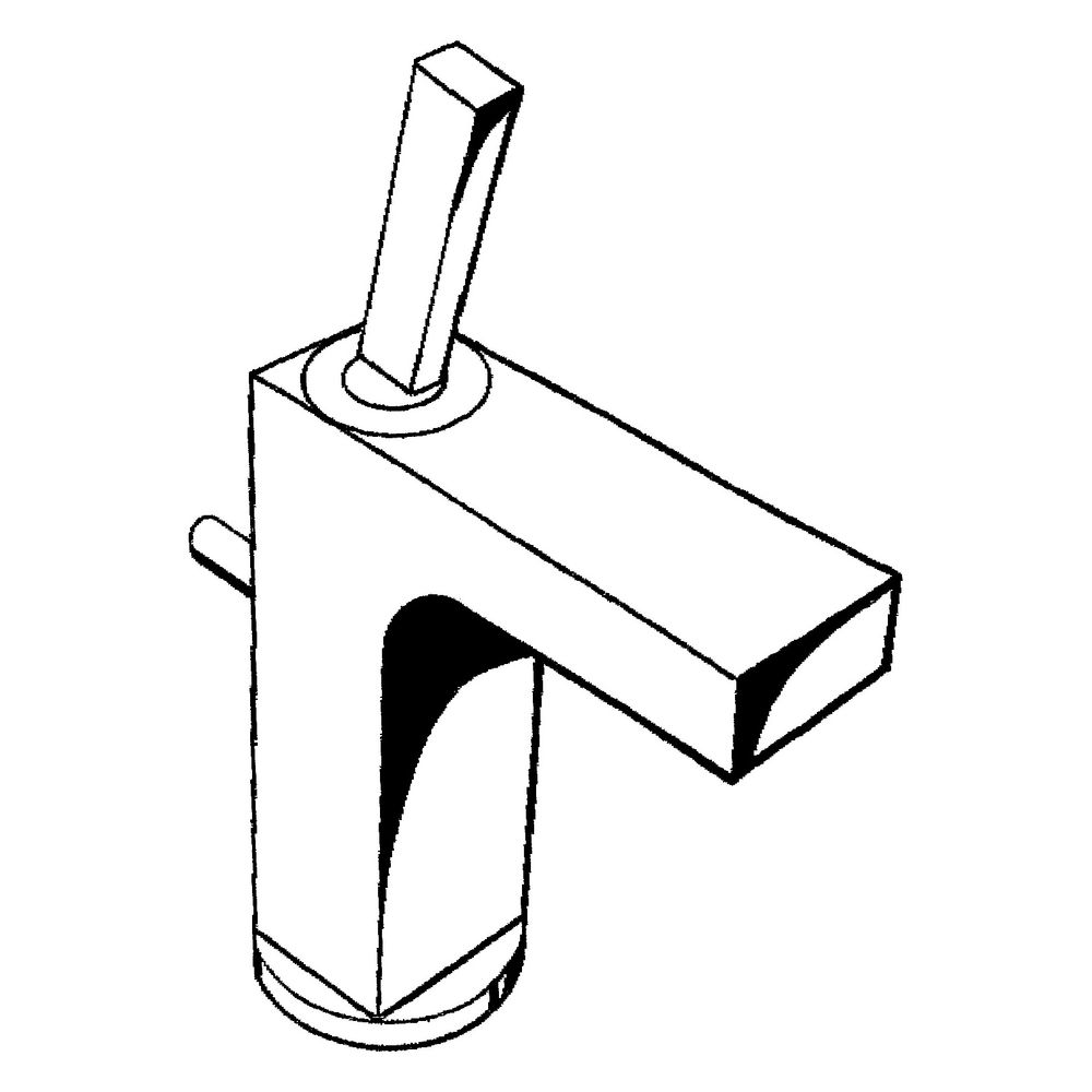 Hansgrohe AXOR Citterio Einhebel-Waschtischmischer 110mm, 5l/min, Pin-Griff, Zugsta... HANSGROHE-39010990 4011097913568 (Abb. 4)