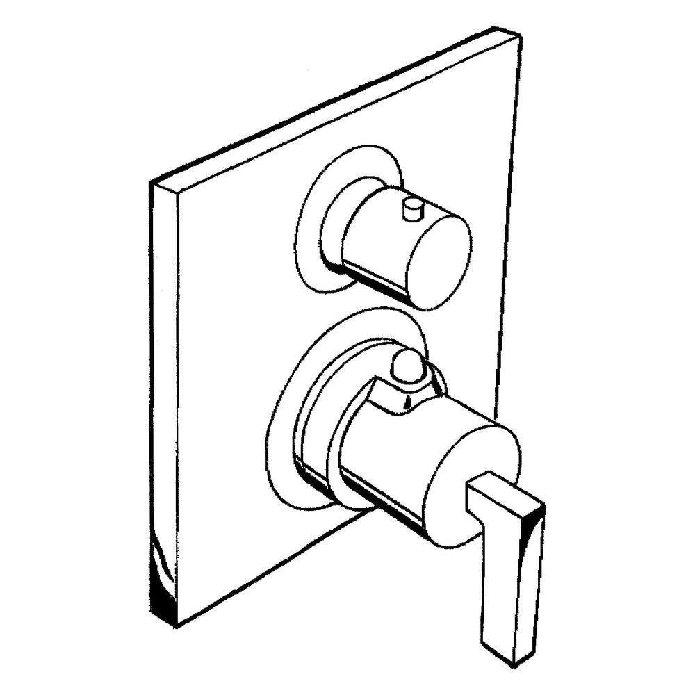 Hansgrohe AXOR Citterio Thermostat Unterputz, 29l/min, Ab- und Umstellventil, Hebel... HANSGROHE-39720990 4011097921693 (Abb. 4)