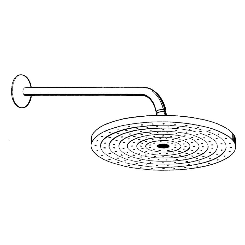 Hansgrohe Raindance S Kopfbrause 240mm, 18l/min, 1jet, Brausearm, Chrom... HANSGROHE-27474000 4011097413693 (Abb. 5)