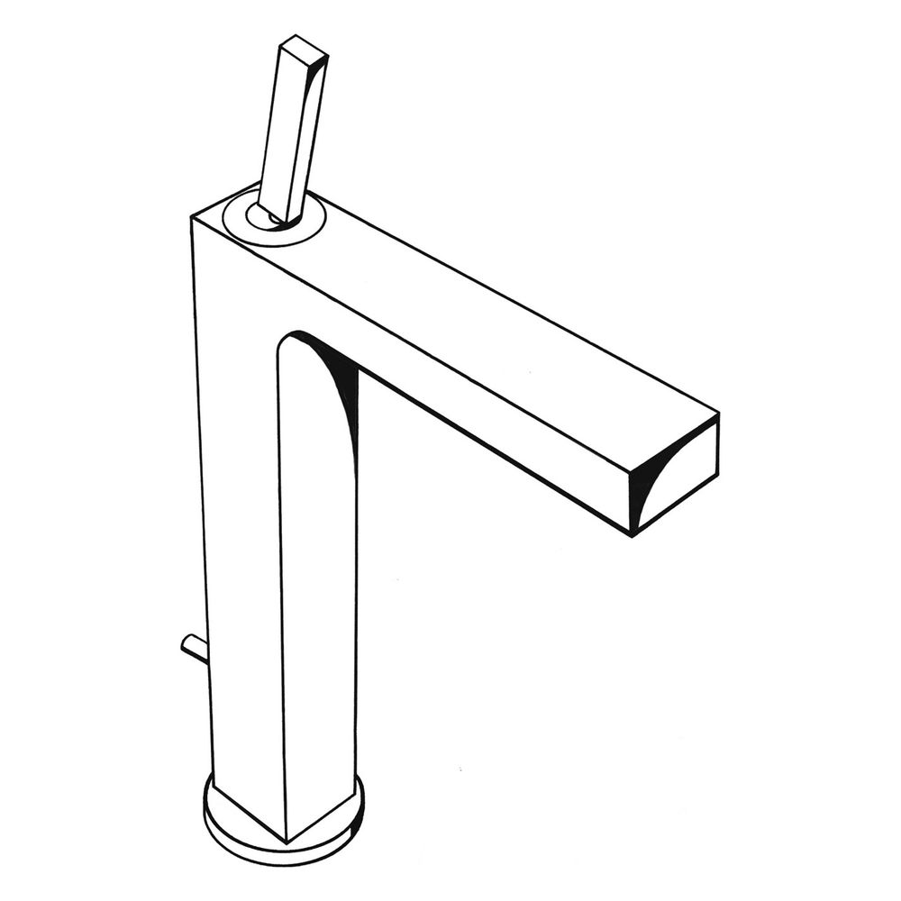 Hansgrohe AXOR Citterio Einhebel-Waschtischmischer 280mm, 5l/min, Pin-Griff für AWT... HANSGROHE-39020300 4011097914398 (Abb. 3)