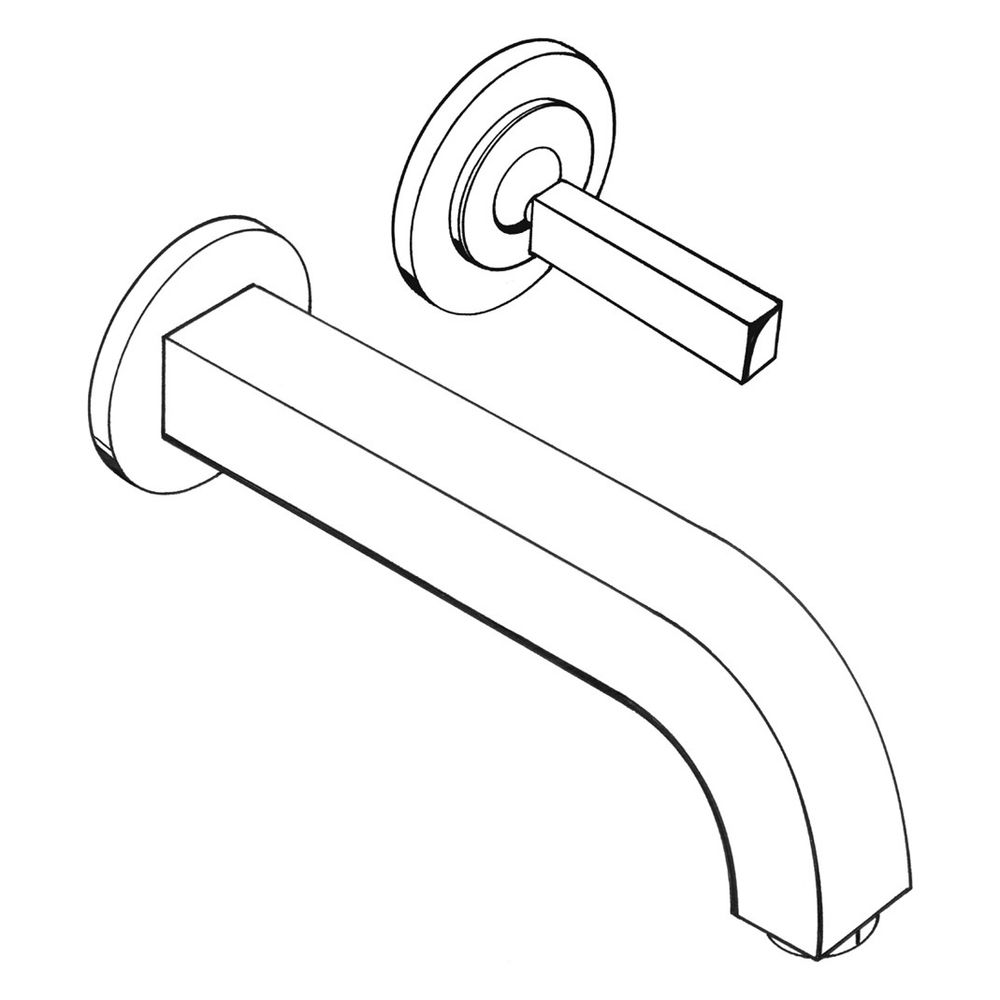 Hansgrohe AXOR Citterio Einhebel-Waschtischmischer UP 5l/min, für Wandm., Pin-Griff... HANSGROHE-39116250 4011097915340 (Abb. 3)