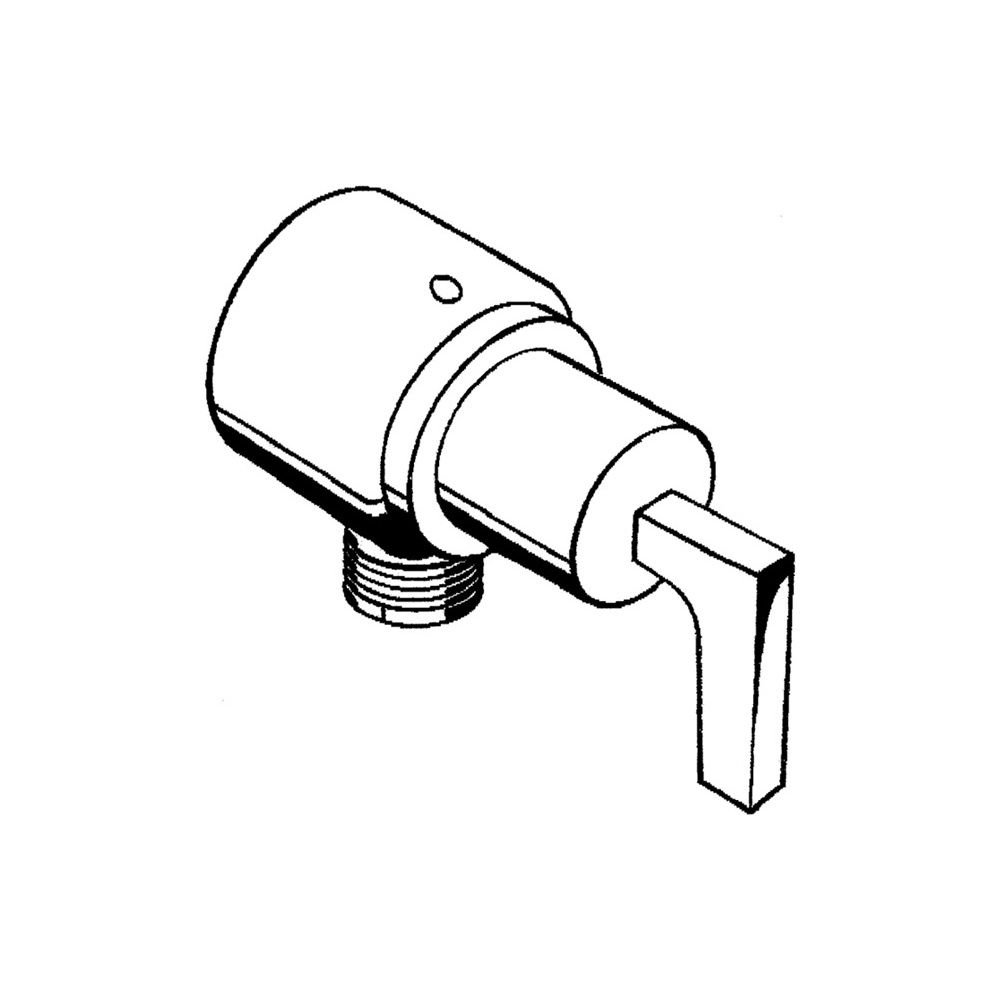 Hansgrohe AXOR Citterio Wandanschluss Stop, Rückflussverhinderer, Absperrventil, He... HANSGROHE-39882250 4011097922515 (Abb. 3)