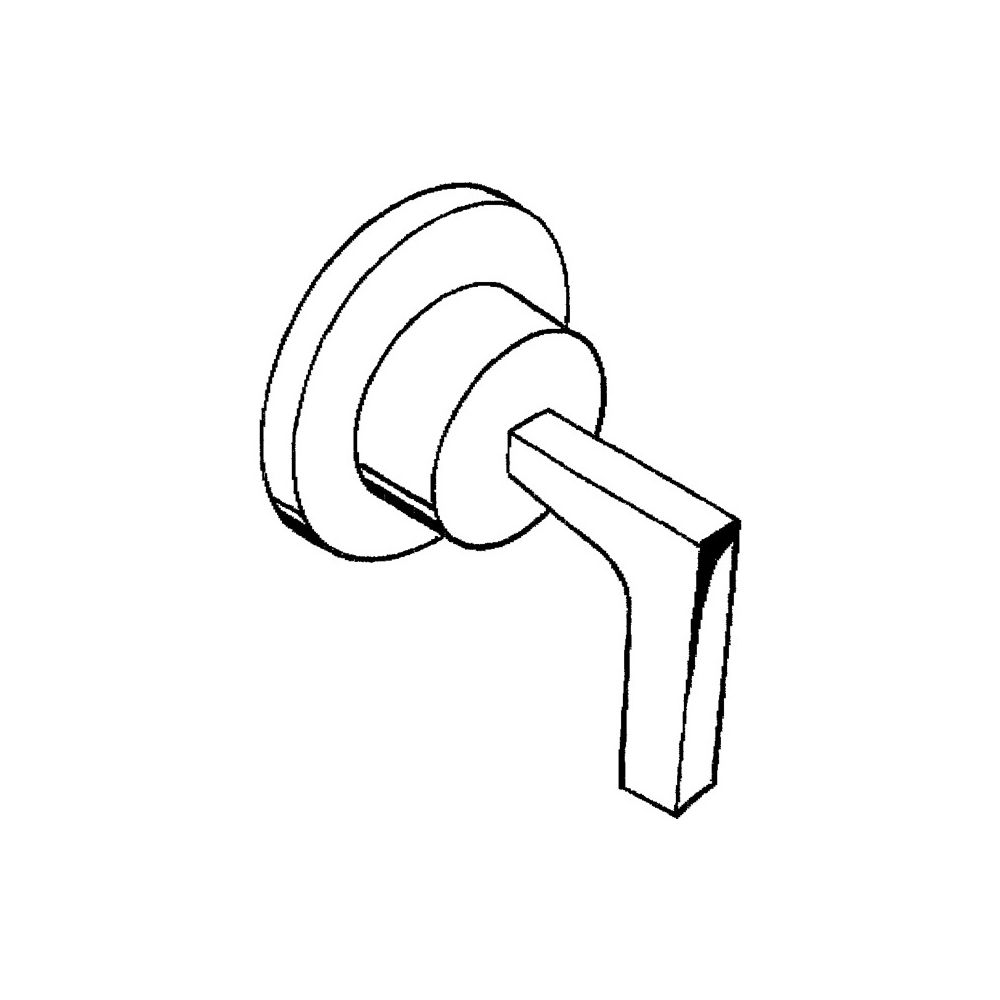 Hansgrohe AXOR Citterio Absperrventil Unterputz DN 15/DN 20, Hebelgriff, Polished G... HANSGROHE-39960990 4011097923451 (Abb. 5)