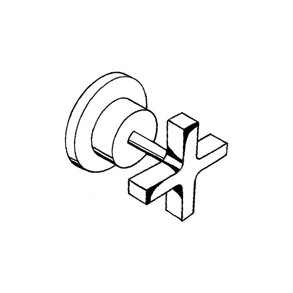 Hansgrohe AXOR Citterio Absperrventil Unterputz DN 15/DN 20, Kreuzgriff, Edelstahl ... HANSGROHE-39965800 4011097923550 (Abb. 5)