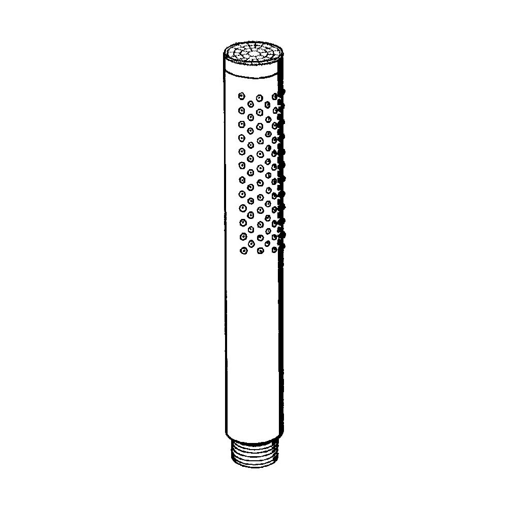 Hansgrohe AXOR Starck Stabhandbrause, 14,5l/min, 2jet, Brushed Black Chrome... HANSGROHE-28532340 4011097820705 (Abb. 4)