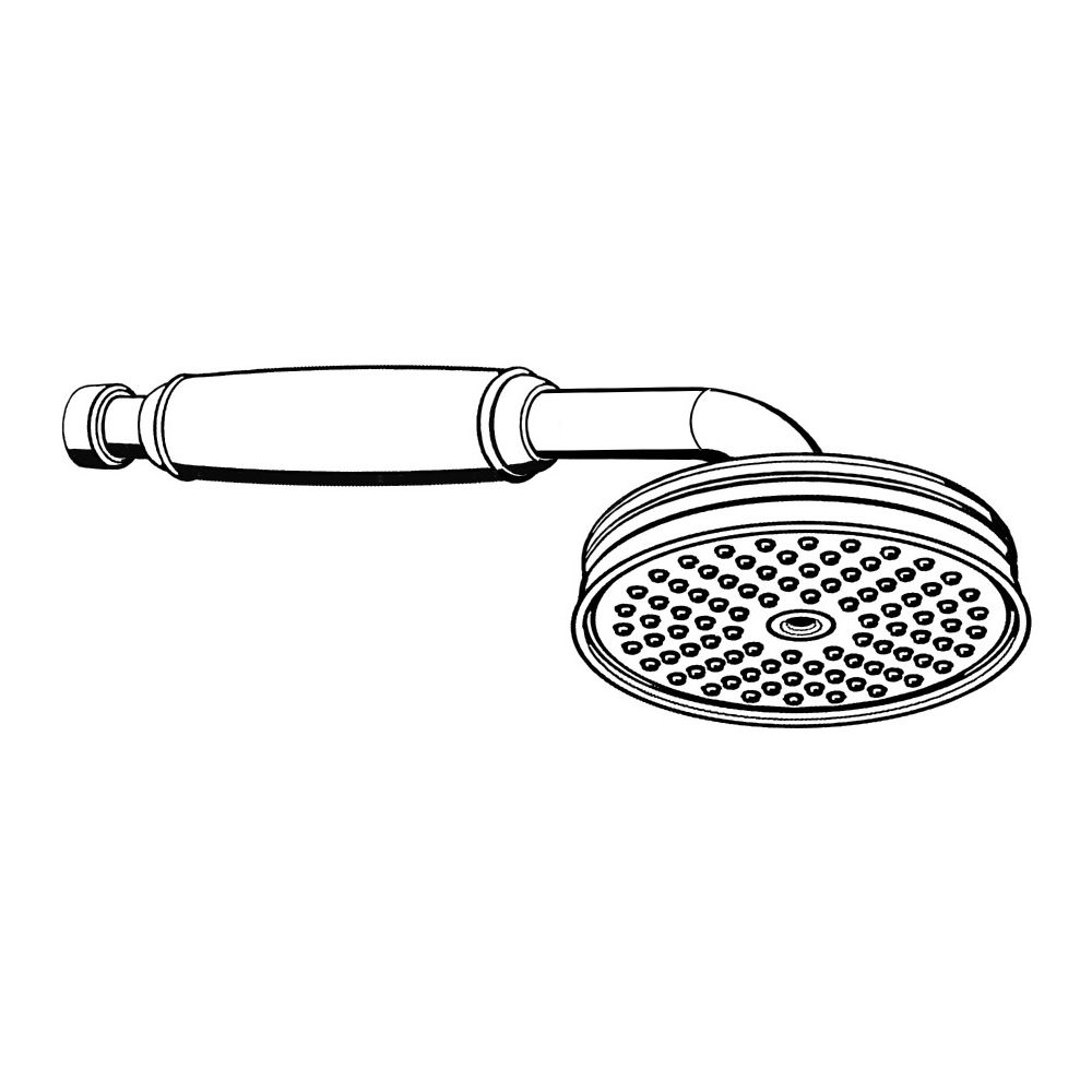 Hansgrohe AXOR Montreux Handbrause 100mm, 16l/min, 1jet, Brushed Nickel... HANSGROHE-16320820 4011097518534 (Abb. 4)
