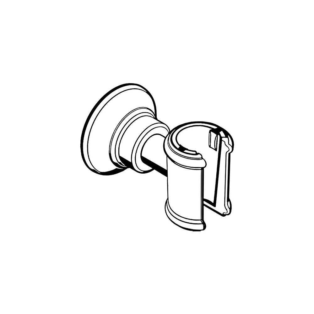 Hansgrohe AXOR Montreux Brausehalter, 68x68x84mm, Metall, Brushed Red Gold... HANSGROHE-16325310 4011097878768 (Abb. 4)