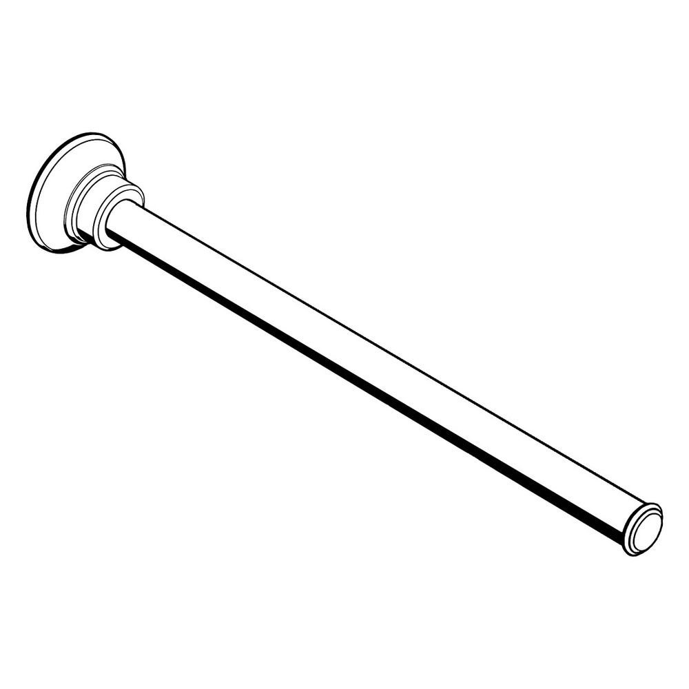 Hansgrohe AXOR Montreux Handtuchhalter einarmig, 433mm, Brushed Nickel... HANSGROHE-42020820 4011097516165 (Abb. 6)