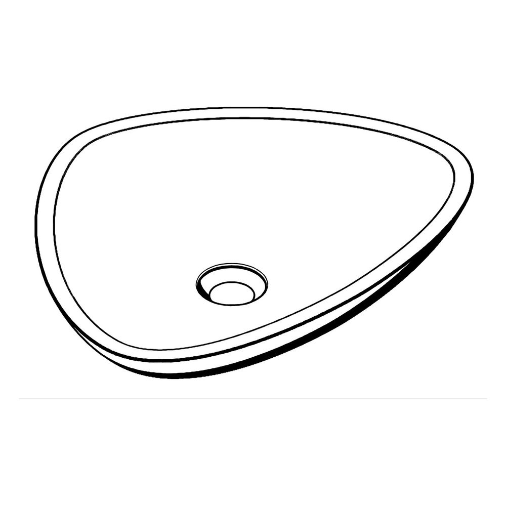 Hansgrohe Waschschüssel AXOR Massaud, Aufsatz, 144x450x570mm, Mineralguss, Weiß... HANSGROHE-42305000 4011097535319 (Abb. 6)