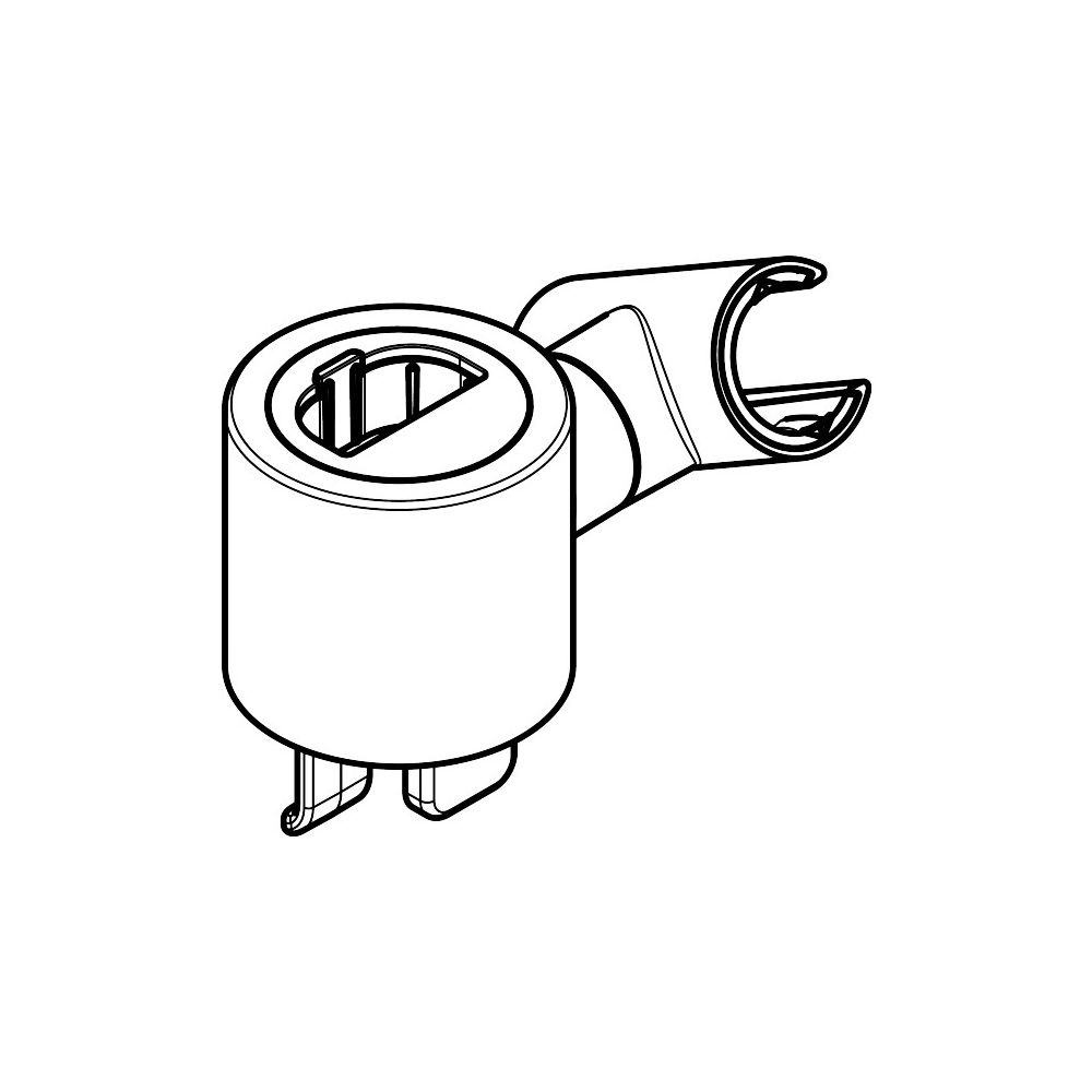 Hansgrohe AXOR Schieber für Citterio E Brausestange, Chrom, 92726000... HANSGROHE-92726000 4011097788111 (Abb. 2)