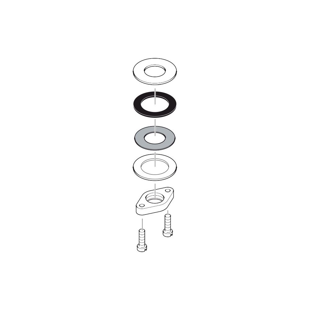 Hansgrohe Schaftbefestigung komplett, 94702000... HANSGROHE-94702000 4011097460772 (Abb. 2)