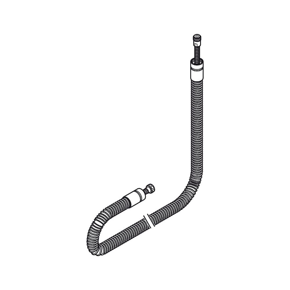 Hansgrohe Secuflex, Brauseschlauch lang, Chrom, 94147000... HANSGROHE-94147000 4011097177144 (Abb. 2)