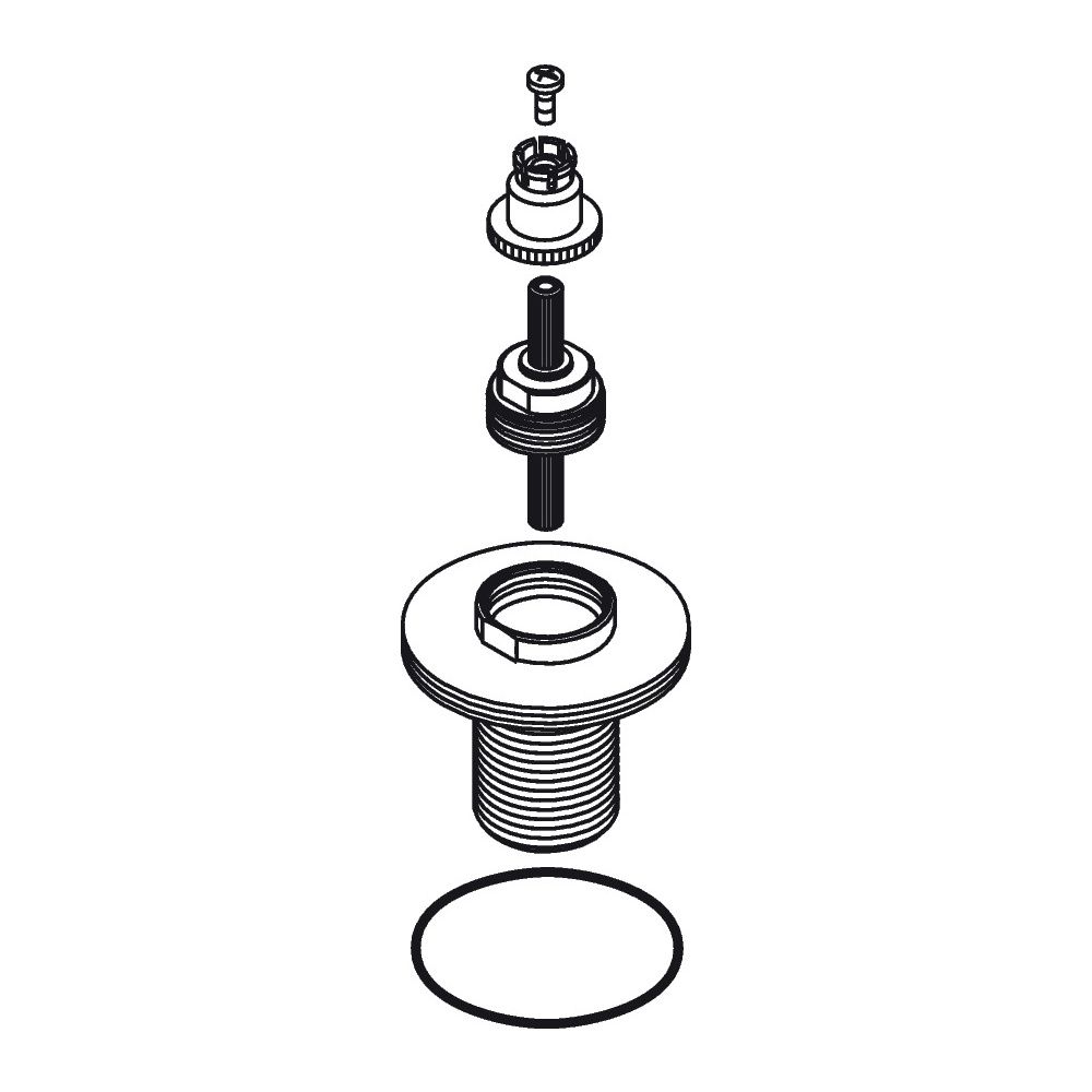 Hansgrohe AXOR Spannflansch für Absperrventil, 97656000... HANSGROHE-97656000 4011097570051 (Abb. 2)