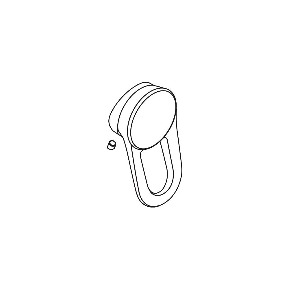 Hansgrohe AXOR Griff komplett für Mondaro Wannen-/Brausenmischer, Chrom, 18092000... HANSGROHE-18092000 4011097508801 (Abb. 2)