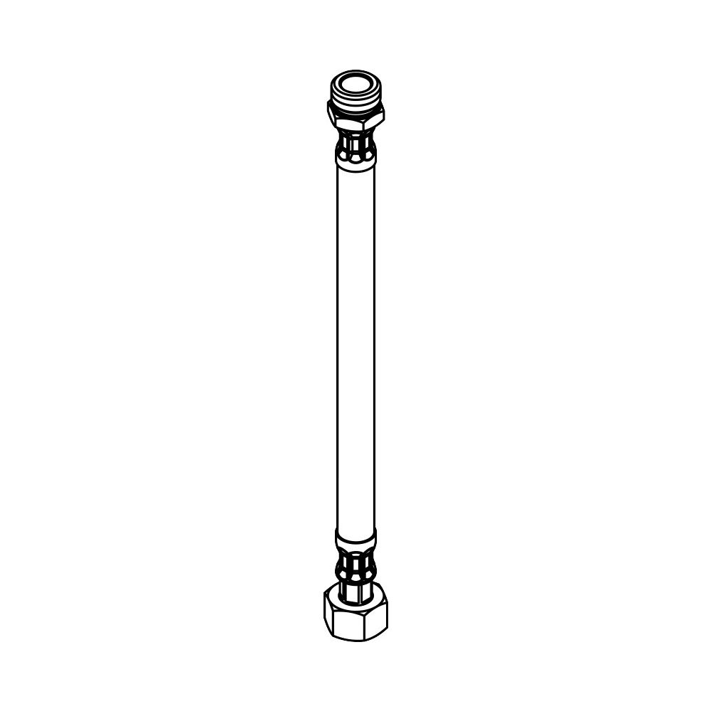 Hansgrohe Anschlussschlauch 700mm G 3/8" x G 3/8" für PuraVida 2-Loch Spültischmisc... HANSGROHE-95896000 4011097718262 (Abb. 2)