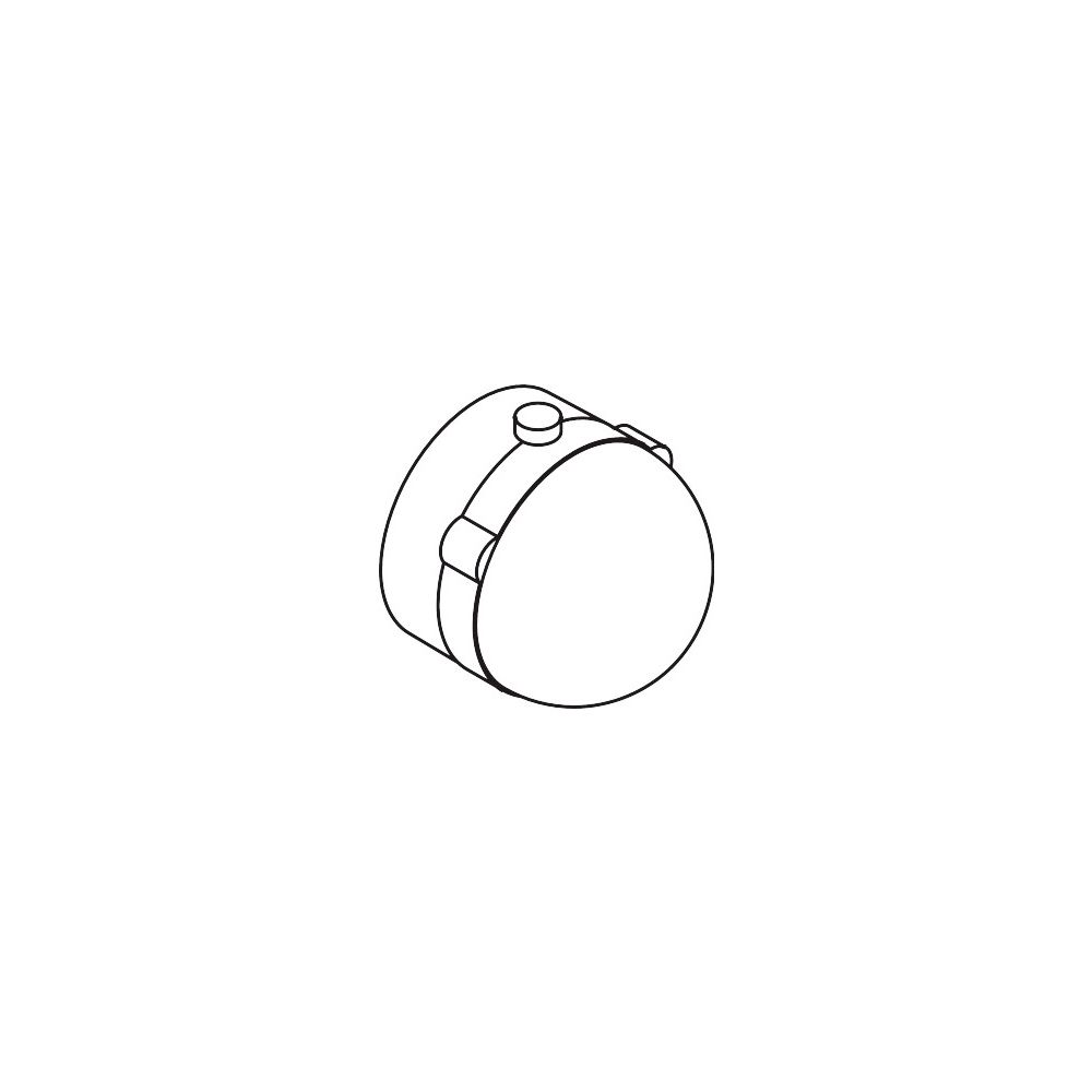 Hansgrohe AXOR Thermostat-Griff für Uno Unterputz, Weiß, 13294450... HANSGROHE-13294450 4011097174563 (Abb. 2)