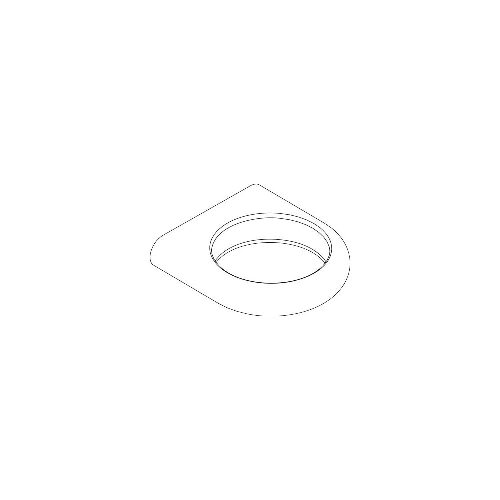 Hansgrohe AXOR Abdeckung für Halteelement, Chrom, 96110000... HANSGROHE-96110000 4011097249636 (Abb. 2)