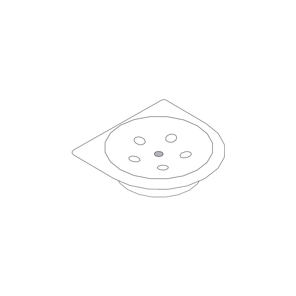 Hansgrohe AXOR Seifenschale für Logo Polis, 40936000... HANSGROHE-40936000 4011097122847 (Abb. 2)