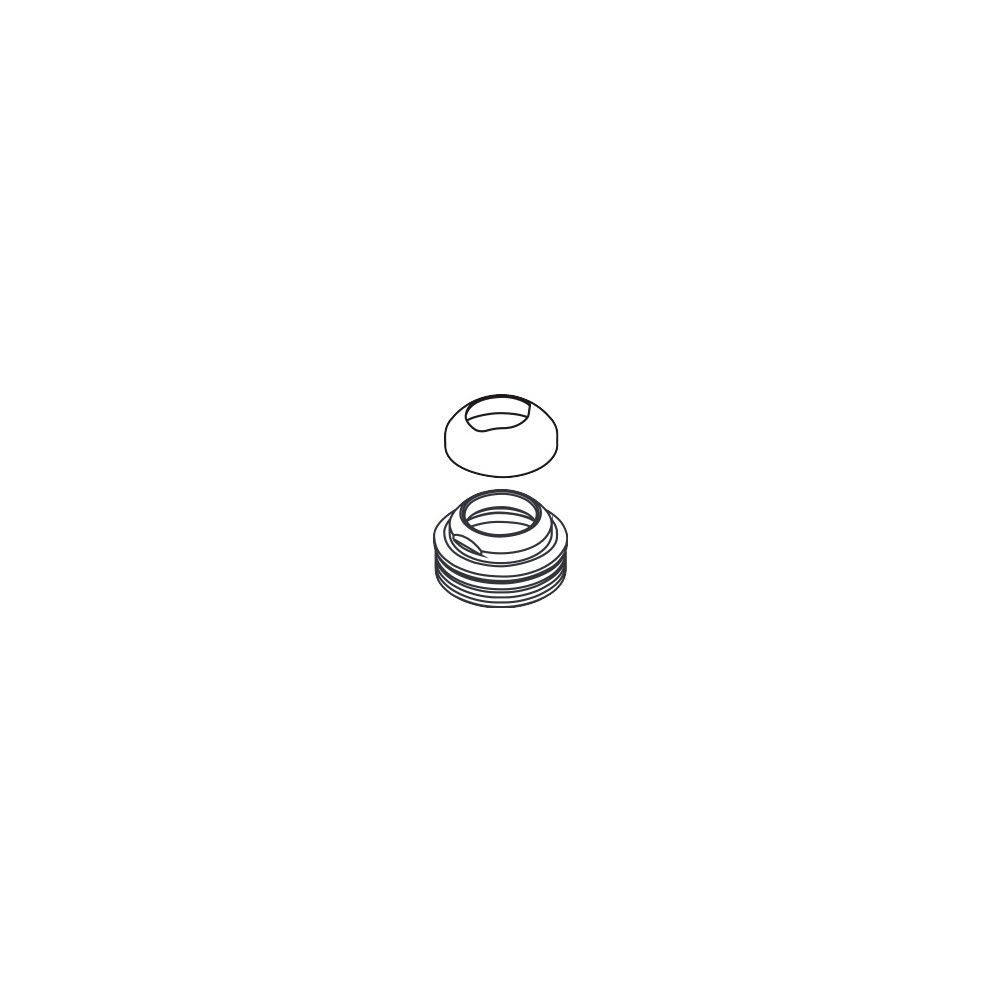 Hansgrohe AXOR Abdeckkappe für Terrano, Chrom, 96394000... HANSGROHE-96394000 4011097366166 (Abb. 2)