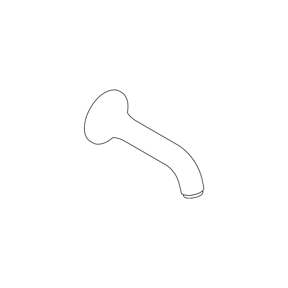Hansgrohe AXOR Wandauslauf für Terrano, 150mm Chrom, 97349000... HANSGROHE-97349000 4011097478333 (Abb. 2)