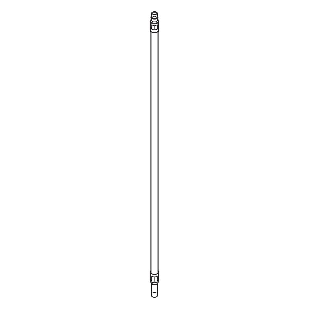 Hansgrohe Anschlussschlauch 600mm Steck M8x0,75 G 3/8", 95050000... HANSGROHE-95050000 4011097462042 (Abb. 2)