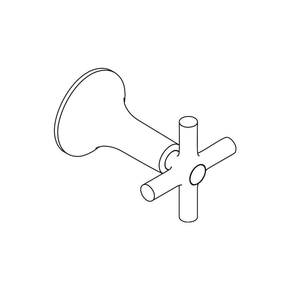 Hansgrohe AXOR Griff für Terrano, Chrom, 37293000... HANSGROHE-37293000 4011097698830 (Abb. 3)