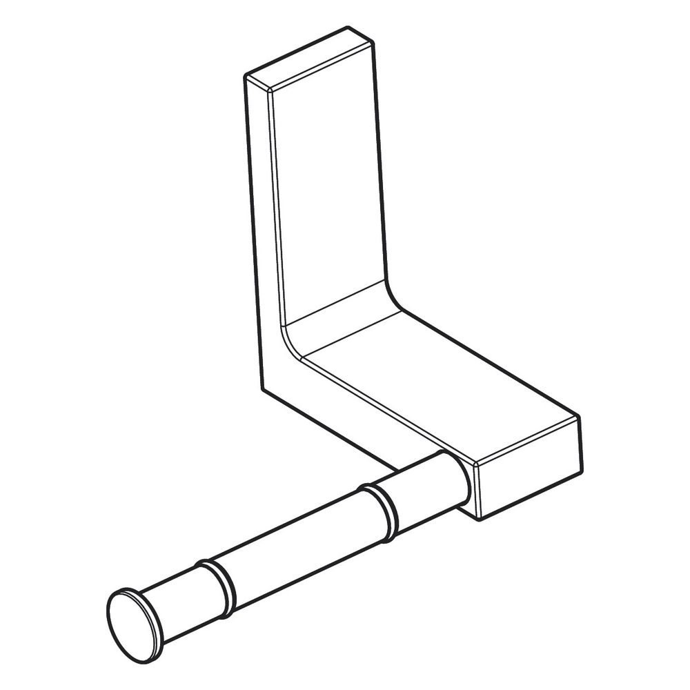 Hansgrohe AXOR Universal Rectangular Toilettenpapierhalter, 110x162mm, Metall, Poli... HANSGROHE-42656990 4059625424131 (Abb. 4)